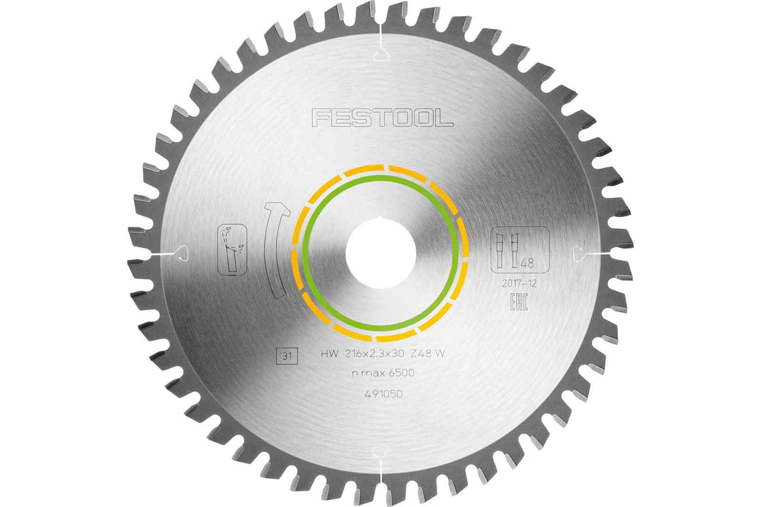 Festool Saw blade WOOD FINE CUT HW 216x2,3x30 W48