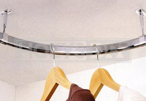 90º Curved Wradrobe Rail Kit – Hoeys DIY