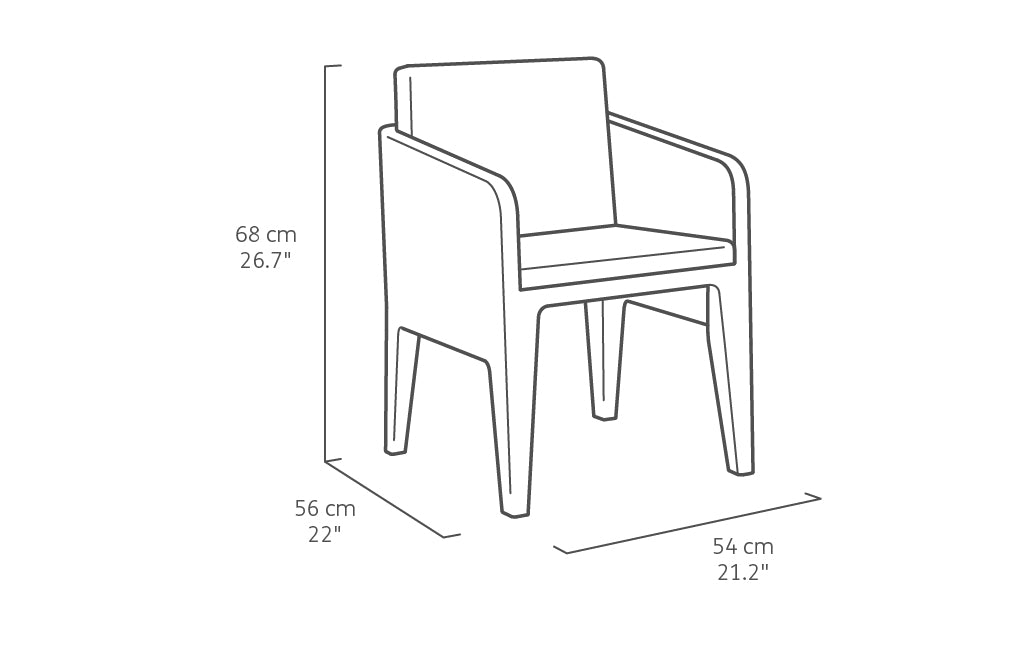 KETER COLUMBIA DINING SET