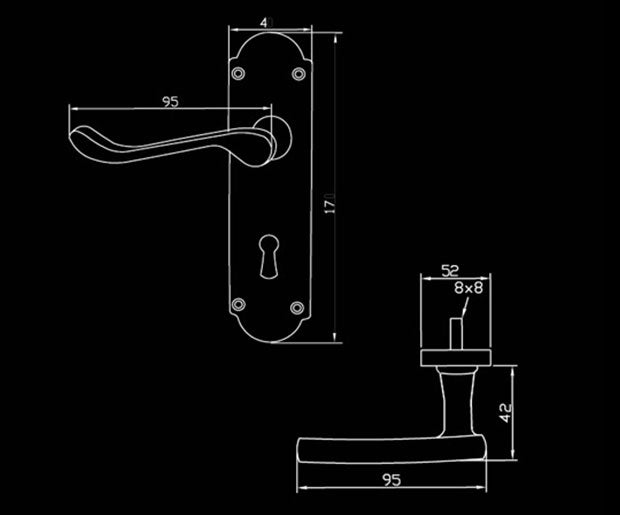 Fortessa Vista Door Handle Box Set