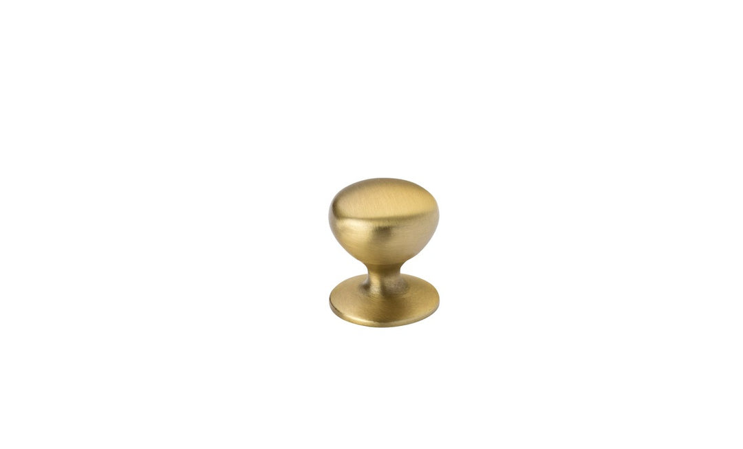 Brushed Brass Knob - DIA 32mm