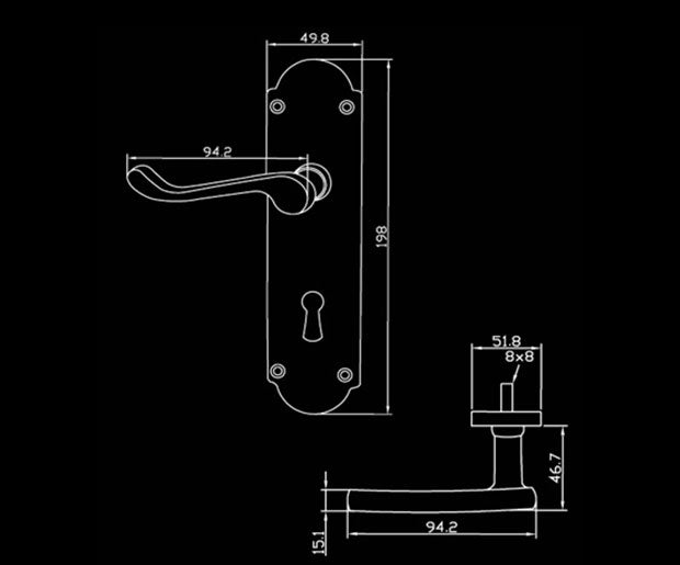 Fortessa Roman Handle