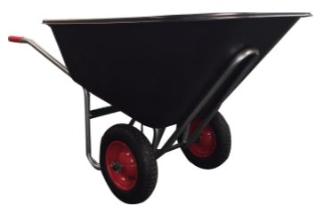 Twin Wheel Agri Wheelbarrow 240L