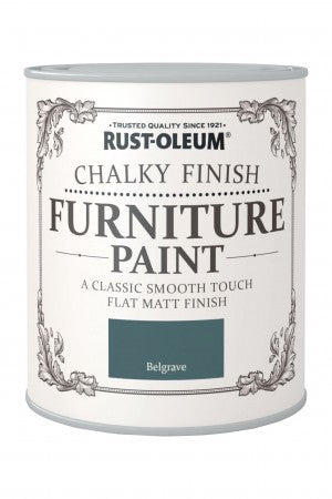 Rust-Oleum Chalky Finish Furniture Paint - Belgrave 750ml