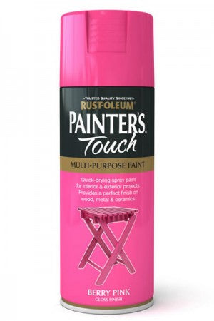 Rust-Oleum Painter's Touch 400ml Berry Pink Gloss