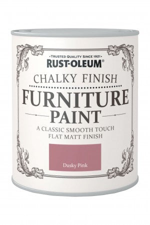 Rust-Oleum Dusky Pink Chalky Furniture Paint 750ml