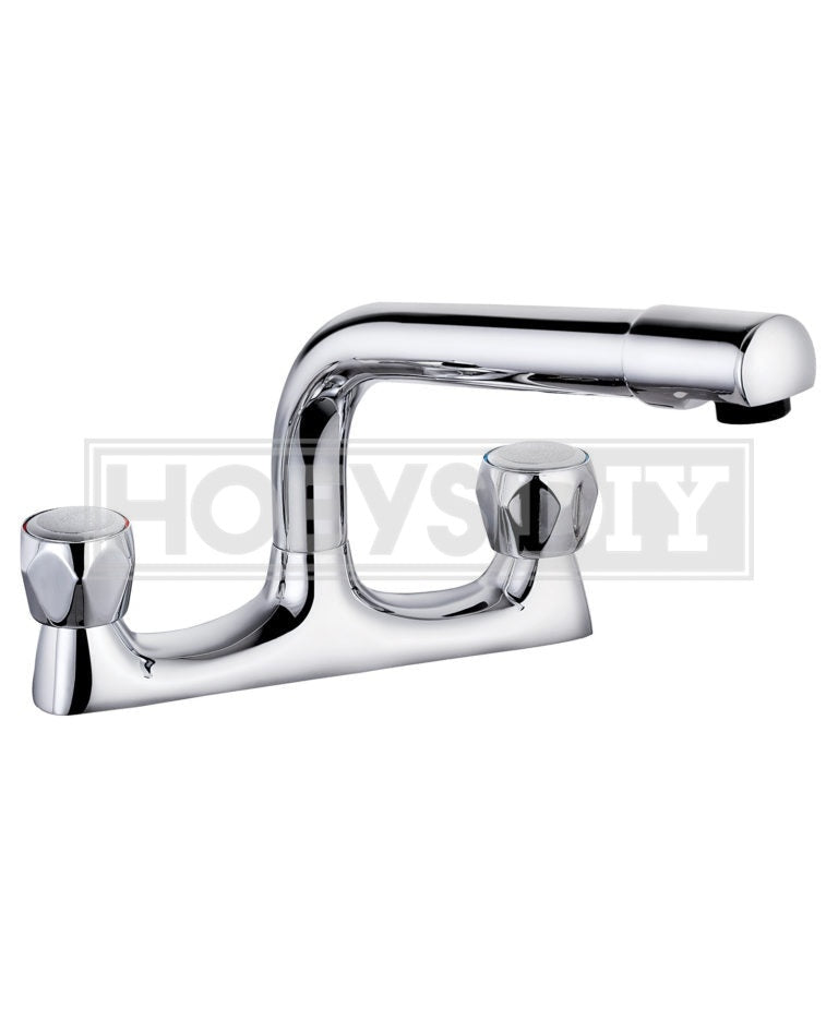 AQUALLA STRANGFORD CHROME KITCHEN MIXER TAP