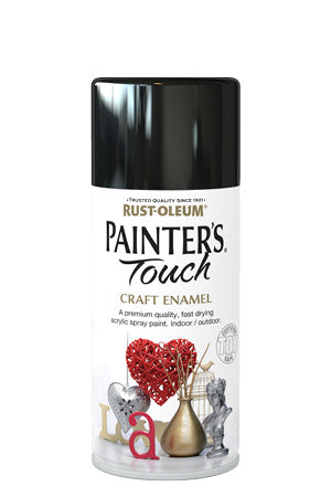 Rust-Oleum Craft & Hobby Enamel 150ml Black Gloss