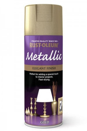 Rust-Oleum Elegant Finish 400ml Metallic Gold