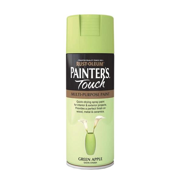 PAINTERS TOUCH GREEN APPLE GLOSS 400ML SPRAY SATIN