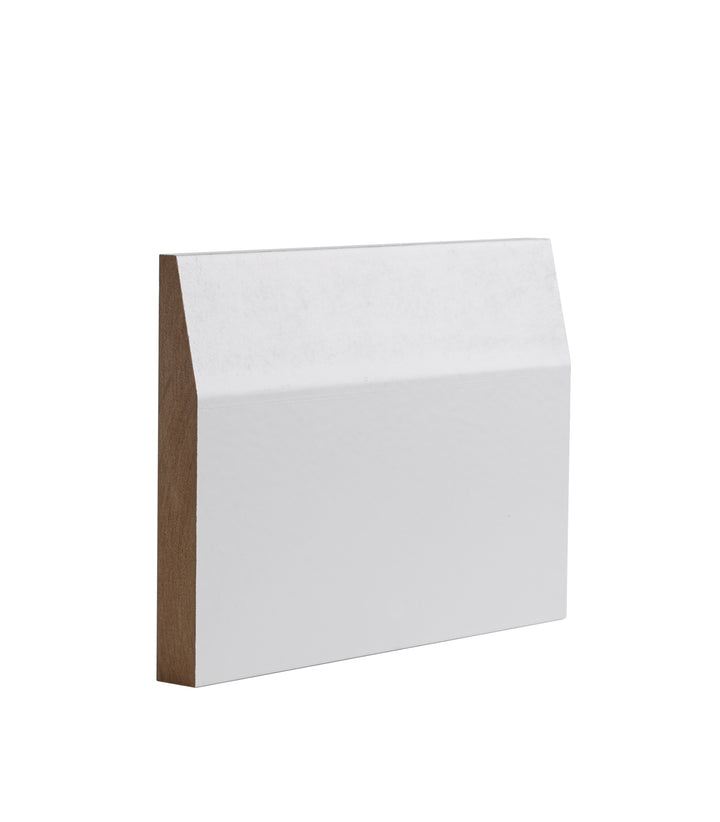 SPLAYED PRIMED SKIRTING 5.4X150X18 