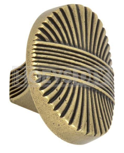 Reeded Knob Bronze