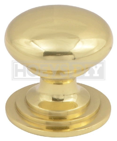 H186 KEW ROUND KNOB SATIN NICKEL 32mm 