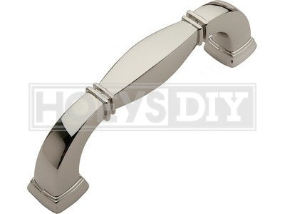 H103 Warrington Polished Chrome D Handle 171mm