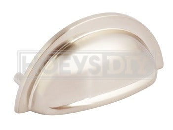 H03 CUP HANDLE BRUSHED NICKEL 76MM CC