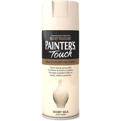 Rust-Oleum Painter's Touch Ivory Silk Satin 400ml