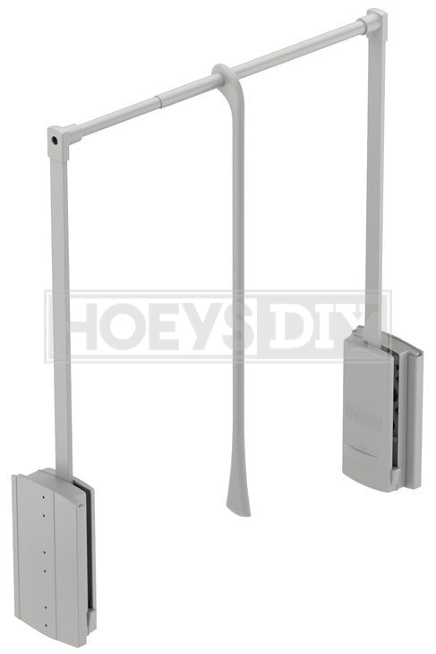 Hafele Wardrobe Pull Rail 830 x 1150mm