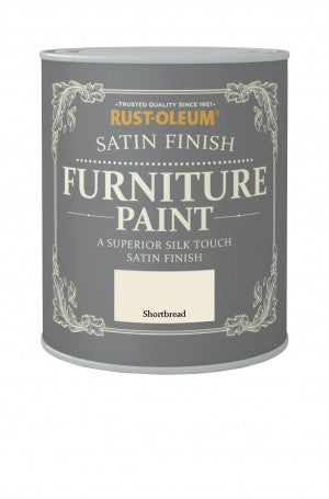Rust-Oleum Satin Finish Furniture Paint - Shortbread 750ml
