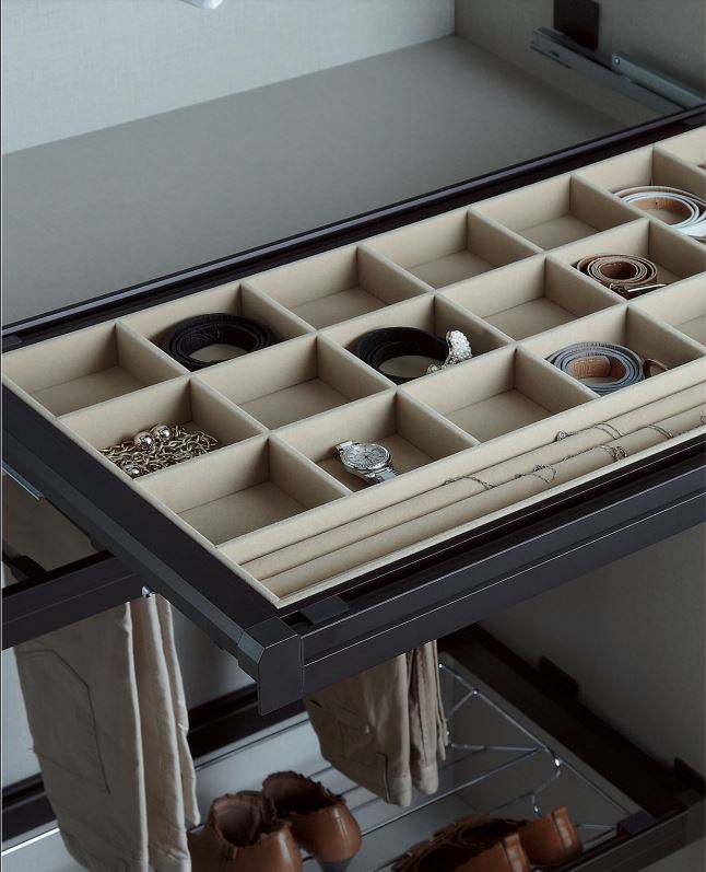 PREMIER JEWELLERY ORGANISER TRAY 900MM MOCHA