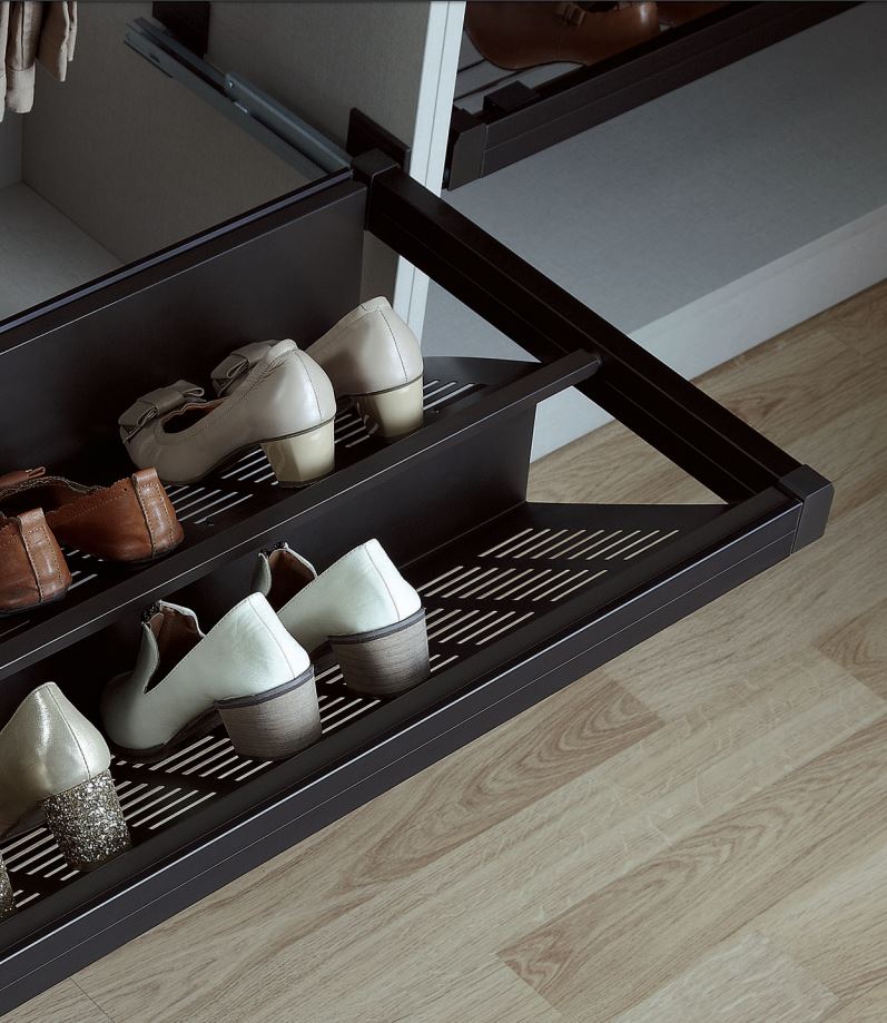 PREMIER SHOE RACK  800MM MOCHA